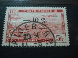 Algerien, alte Marke Flugpost, mit Überdruck, o,