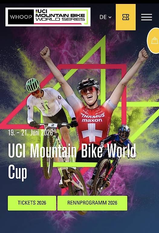 Billets: 2 VIP Tickets Lenzerheide Mountainbike – D'occasion à Schaffhausen par Nathalia33