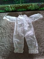 Herziges altes, Vintage Puppenkleidchen-Anzug mit Spitzen