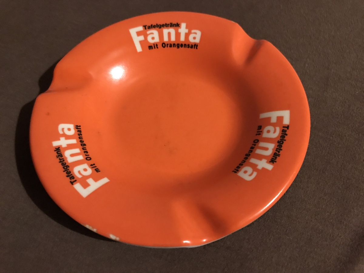 Ornamin Portacenere: Aschenbecher FANTA alt – Usato da Urtenen-Schönbühl venduto da Urse64 2