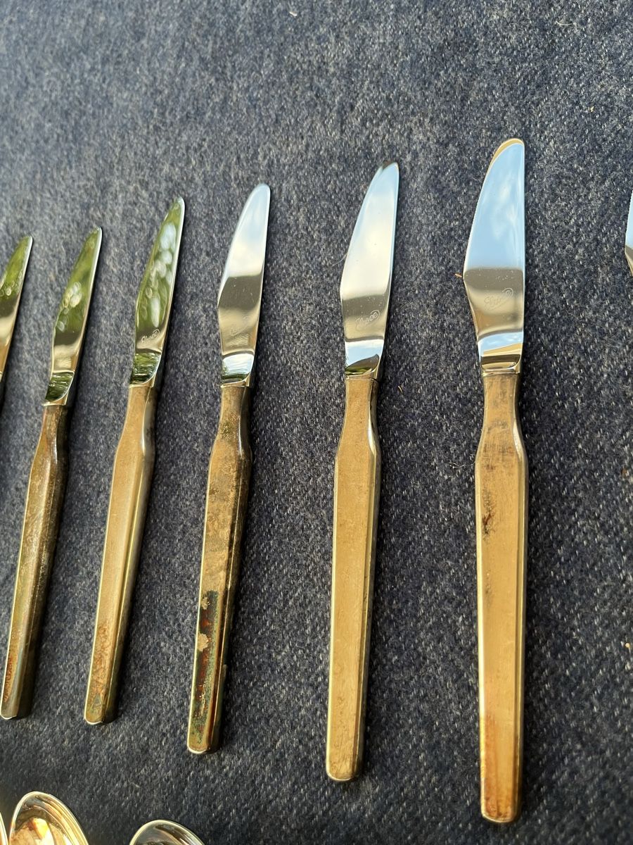 Set di posate: Neuwertiges Silberbesteck, 36 teilig, Wunderschön. – Nuovo (secondo la descrizione) da Würenlos venduto da Rekalo 6