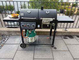 Twin Grill by Chef Center Gas- und Kohlegrill guter Zustand