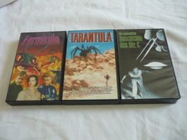 3x VHS Horror Klassiker Rar - Tarantula Formicula MR. C