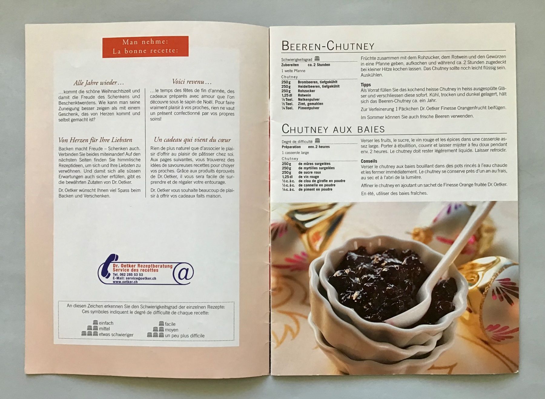 Zeitschriften & Magazine: Dr. Oetker Heft: Geschenke zum Geniessen – Neu (gemäss Beschreibung) aus Bubendorf von Alpenheidi 2