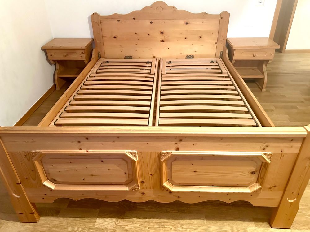 Doppelbett / Massivholz / Voglauer / sehr hochwertig (Gebraucht) in ...