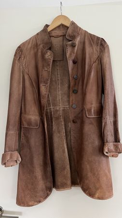 Ledermantel Damen 36