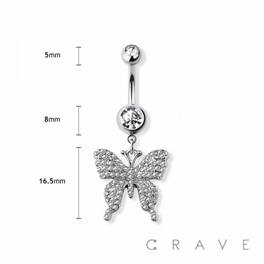 Gioielli per piercing: Bauchnabelpiercing mit Schmetterling – Nuovo e nell'imballaggio originale da Döttingen venduto da Orangeroad 1