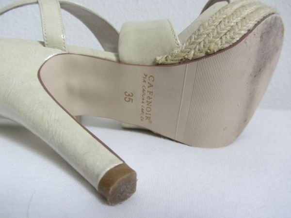 Damenschuhe: CAFE NOIR - Sandalette crème 35 – Gebraucht aus Zürich von Diazaio 3
