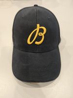 Kappe Breitling Logo navy mit Lederband NEU Golf Cap
