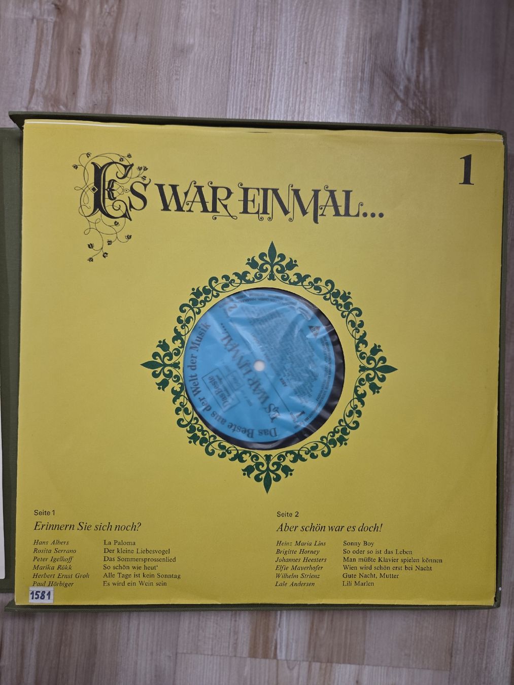 Dischi in vinile: "Es war einmal..." Schallplatten-Box – Usato da Jegenstorf venduto da AloeVera19 4