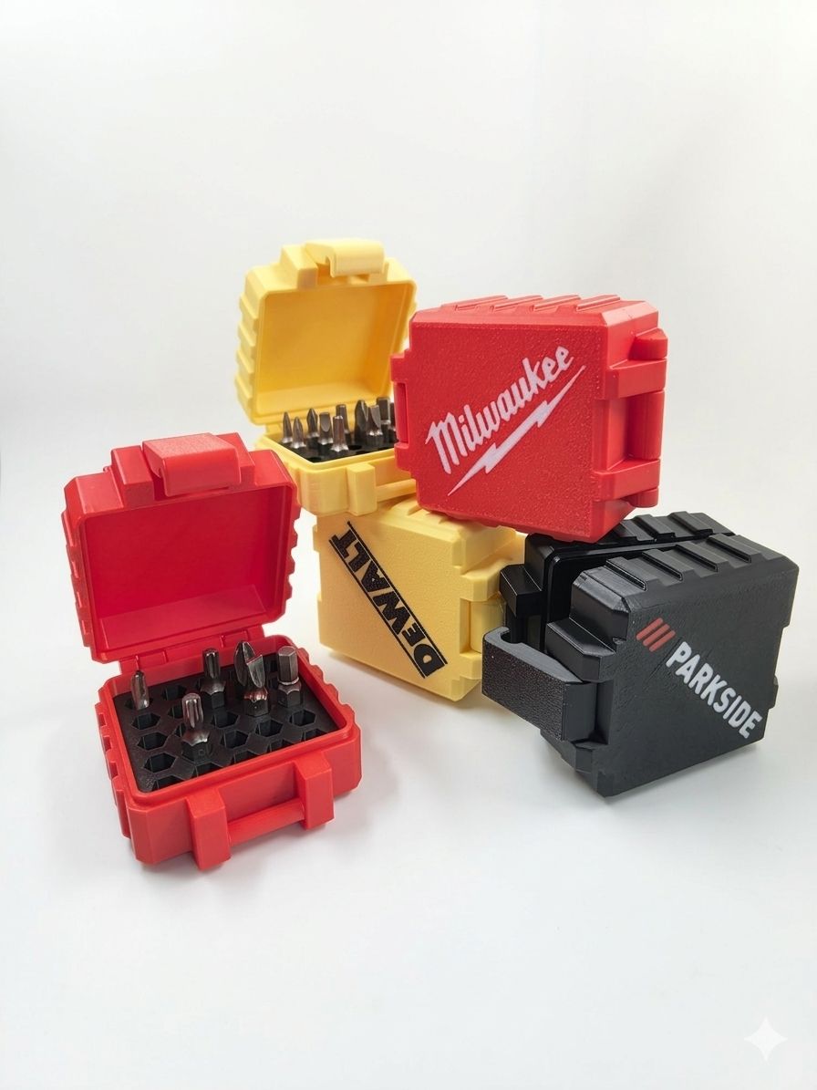 Valigie: 25er Bit-Box EDC - Robuster Taschen-Organizer 3D – Nuovo (secondo la descrizione) da Aigle venduto da MagieFusion_3D