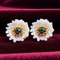 Ohrstecker Blumen - Eleganter Schmuck - Handgemachte - Neu!