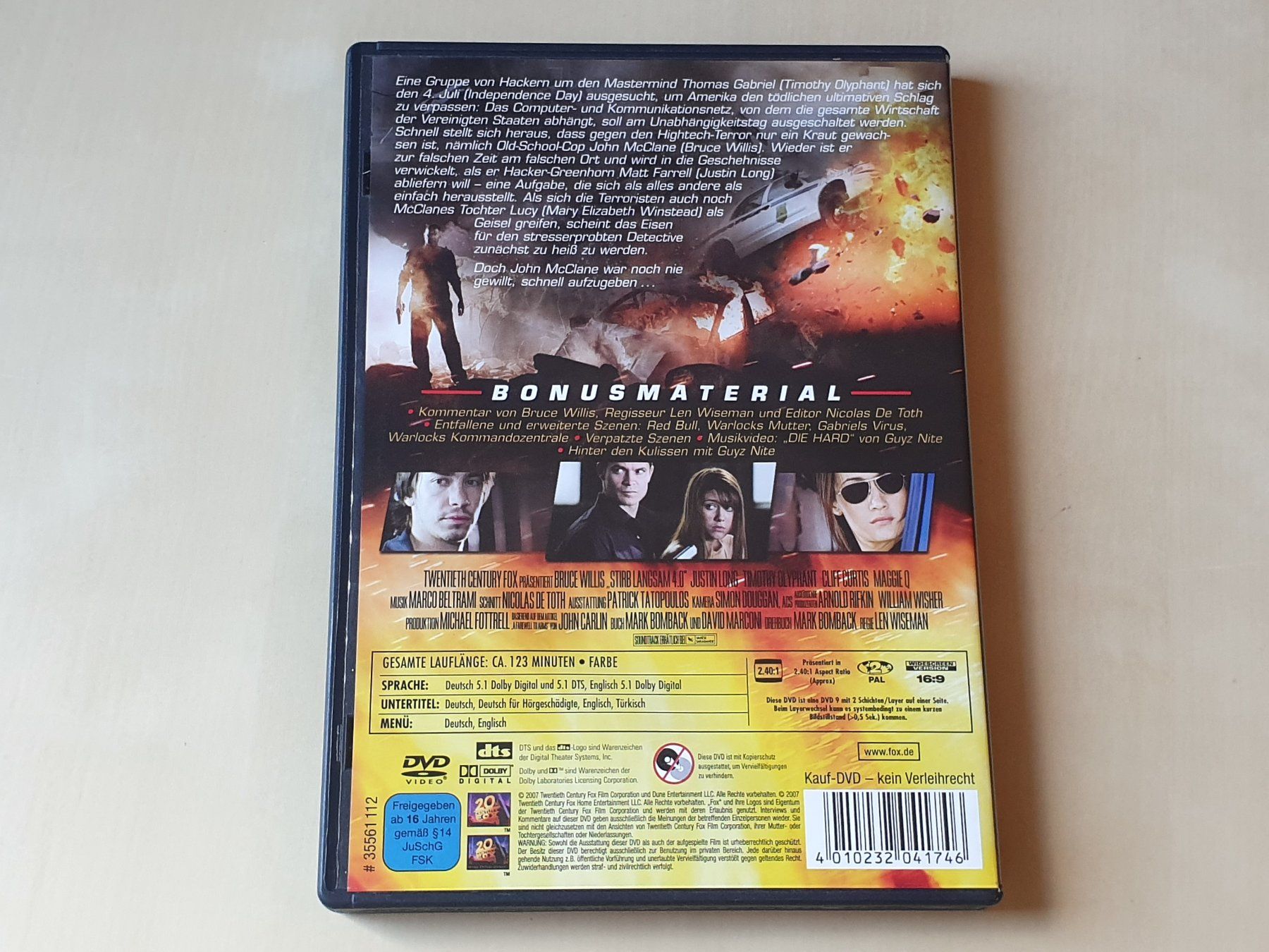 Alle DVDs: Stirb Langsam 4.0 – Gebraucht aus Stansstad von collectorsshop 1