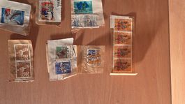 Schweizer Briefmarken Lot (gestempelt, Helvetia)