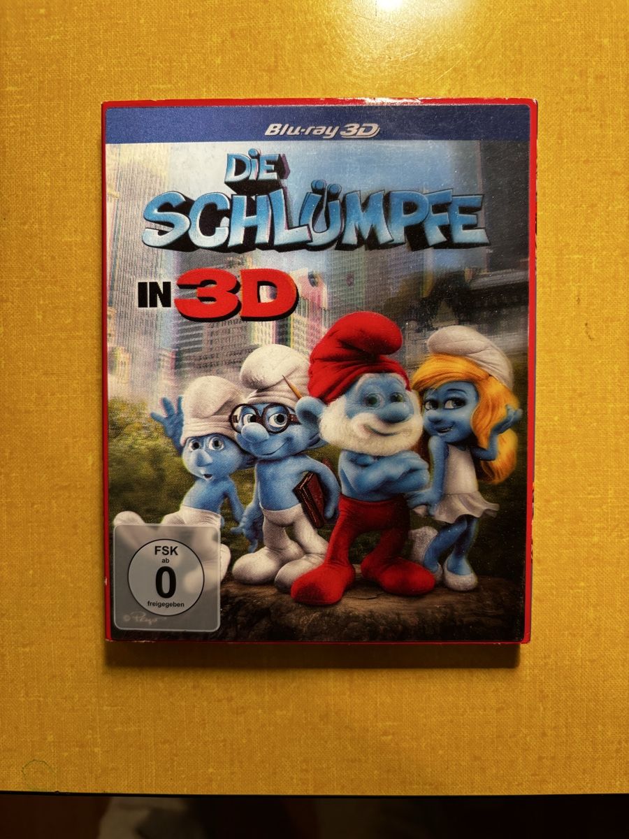 Tutti i DVDs: Die Schlümpfe in 3D - Blu-ray – Usato da Brugg AG venduto da corkycanada