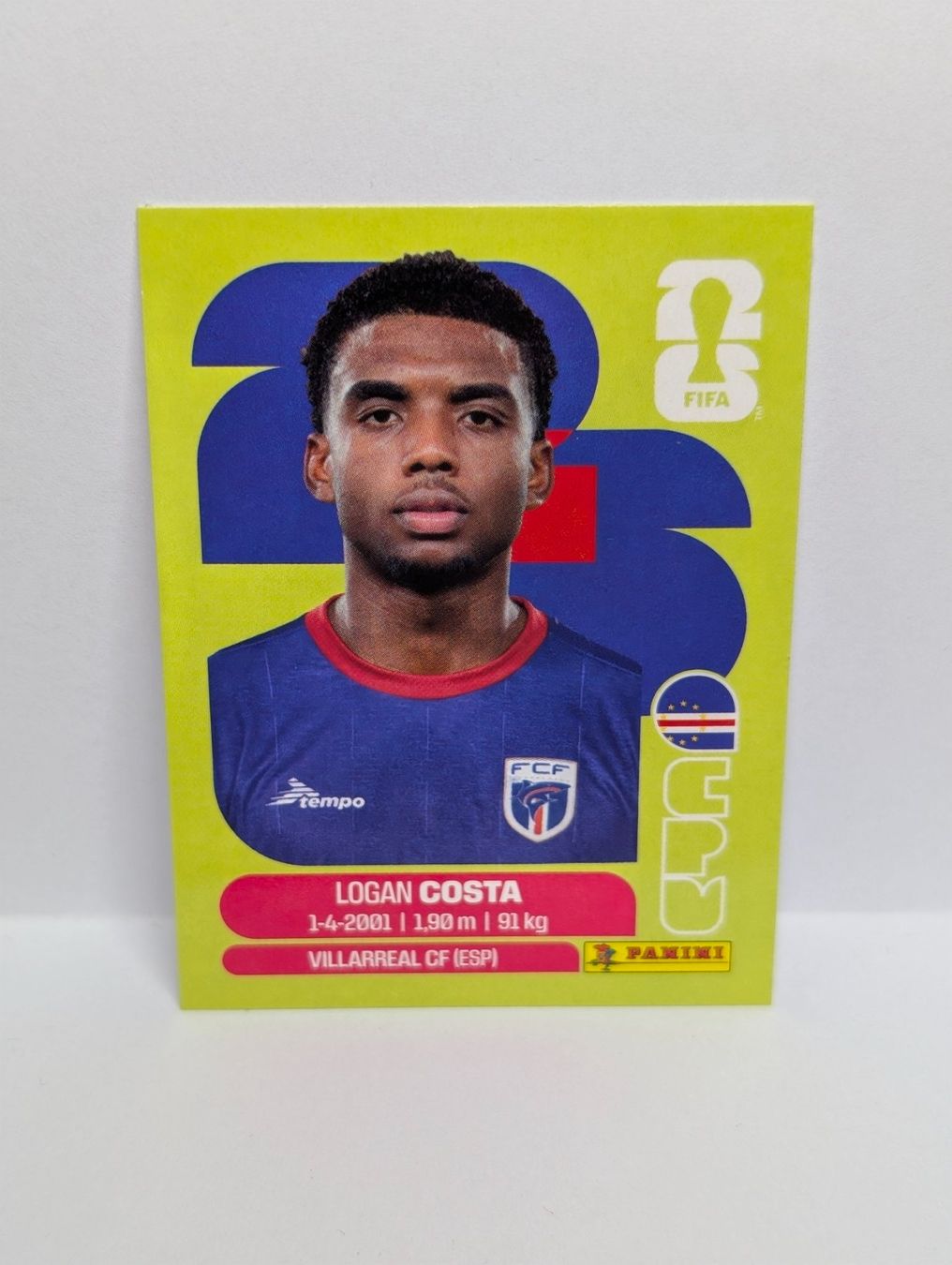 Panini Carte collezionabili: Panini WM 2026 - CPV 3 - Logan COSTA CAP VERT – Nuovo (secondo la descrizione) da Founex venduto da amel89