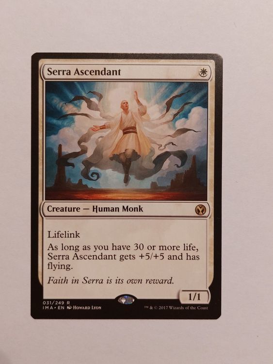 Magic: The Gathering – Serra Aviary (Voliera Di Serra) – Carta Homelands – Rara - 2