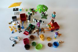 PLAYMOBIL - Konvolut mit Bauernhofzubehör