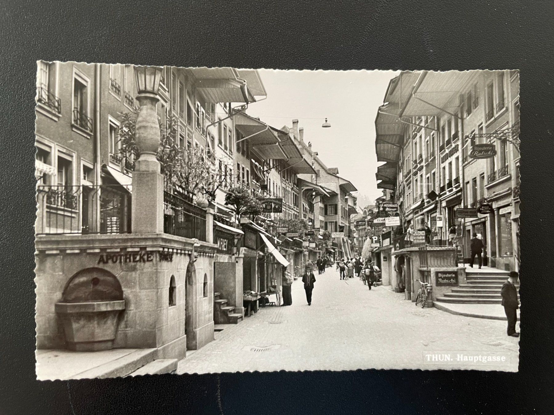 Cartoline postali: AK BE Thun, Hauptgasse – Usato da Thal venduto da Danny82