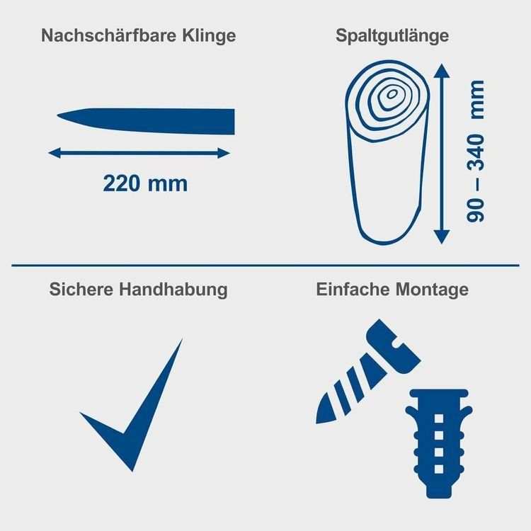 Holzschnitte: Handholzspalter – Neu und originalverpackt aus Amriswil von JaJa-Express 4