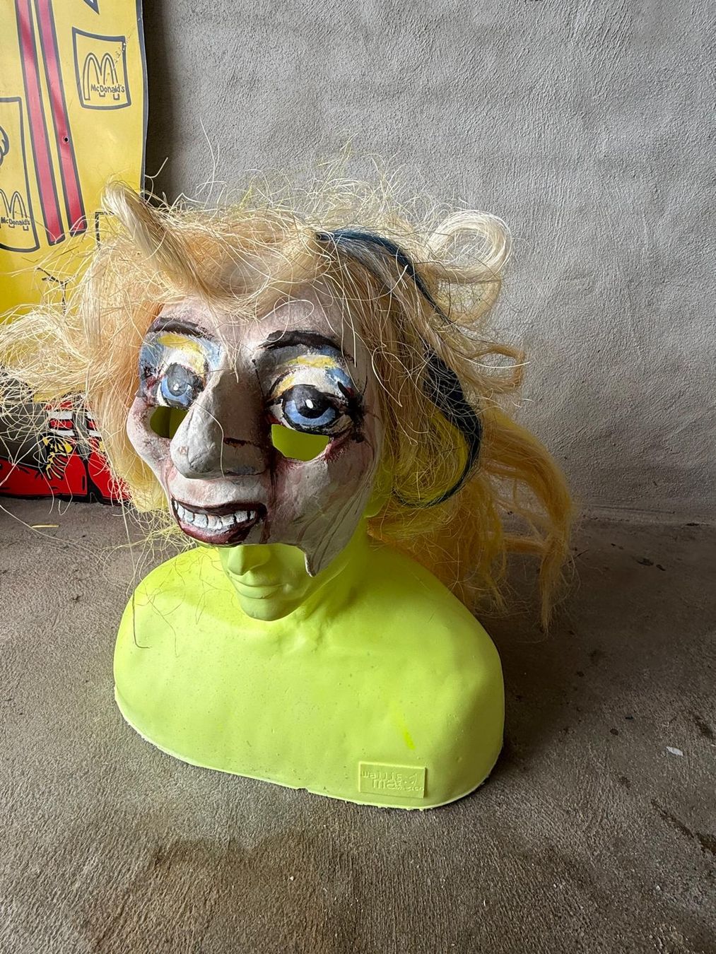 Maschere: Basler Larve Frau, Maske – Usato da Aarburg venduto da 11866 3