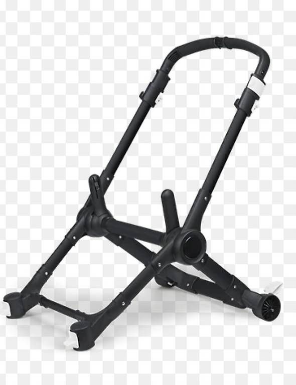 Kinderwagen: Bugaboo Buffalo Gestell,(Neu) schwarz – Gebraucht aus Winterthur von Happy-Baby
