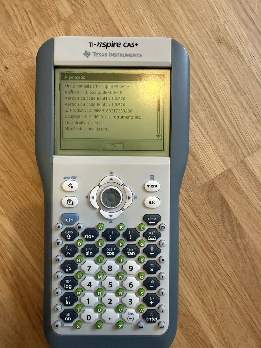 Texas Instruments Calcolatrici tascabili: Prototype RARE - TI-Nspire CAS+ Texas Instrument – Usato da Kloten venduto da Mumiiin 2