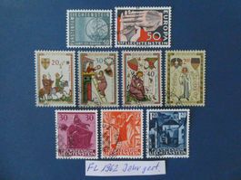 FL 1962 Jahr gestempelt