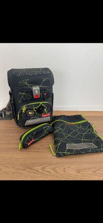 Schulranzen Set "Step by Step" Panter cool, TOP ZUSTAND 4...