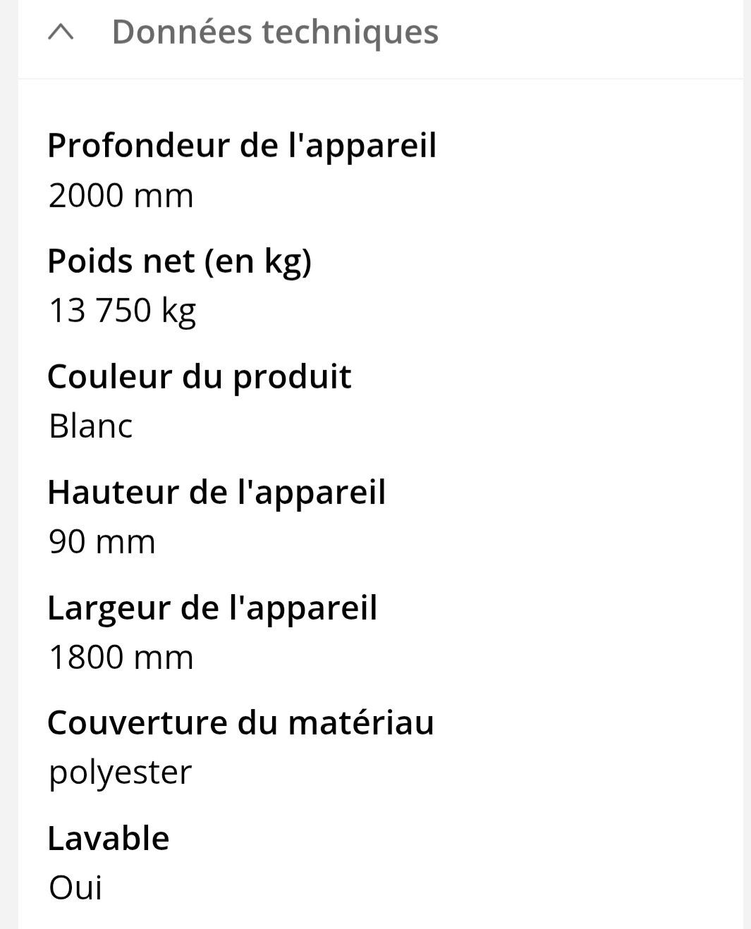 Materassi: Surmatelas Eazzzy deluxe 180x200 – Nuovo (secondo la descrizione) da Sierre venduto da epiney11 4