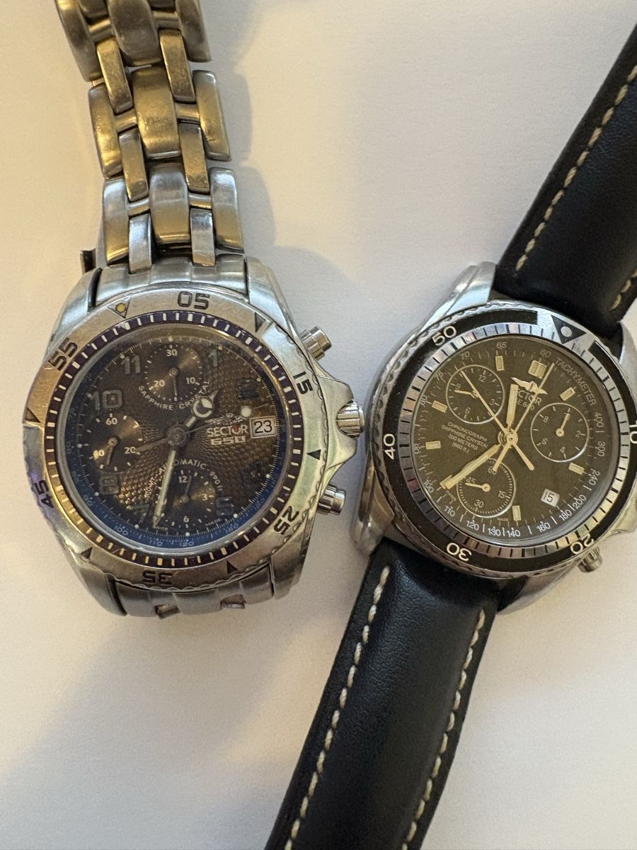 Sector Orologi: Sector 2 Automatik und Quartz  – Usato da Murten venduto da Tzaugg 1