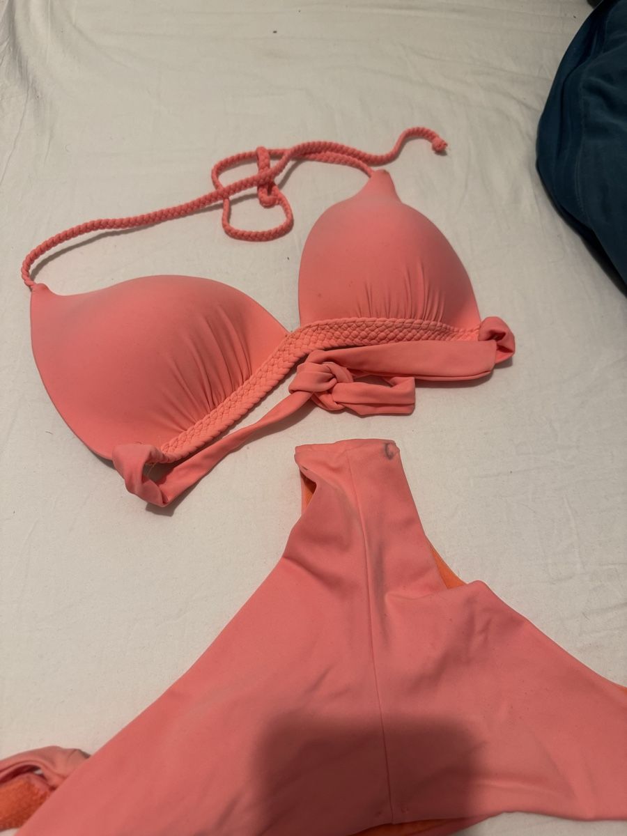 Costumi da bagno & Bikini: Bikini rose corail taille S bon état – Usato da Châtel-St-Denis venduto da MayLou 1