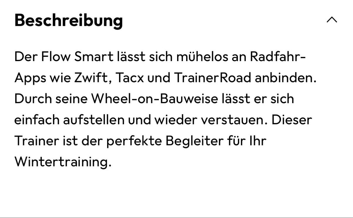 Tacx Hometrainer: Tacx Flow Smart Rollentrainer – Usato da Moosseedorf venduto da Missundercover8 3