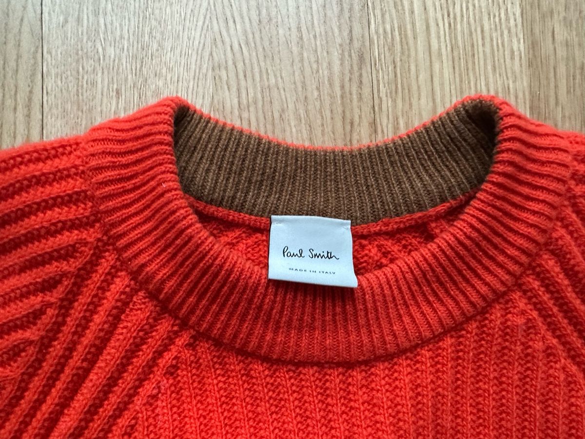 Paul Smith Maglioni & Felpe: Paul Smith Damen Pullover 100% Wolle, Gr. M, Burnt Orange – Nuovo (secondo la descrizione) da Zürich venduto da ninayntema 1