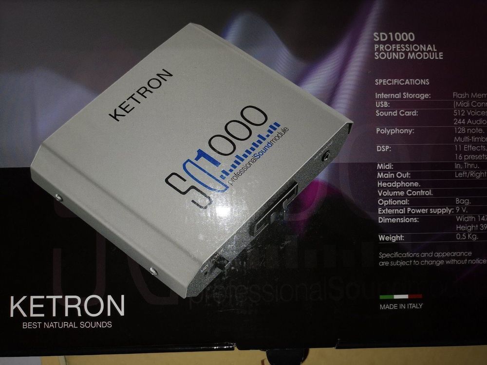 Ketron SD1000 Professional Sound Module Kaufen auf Ricardo