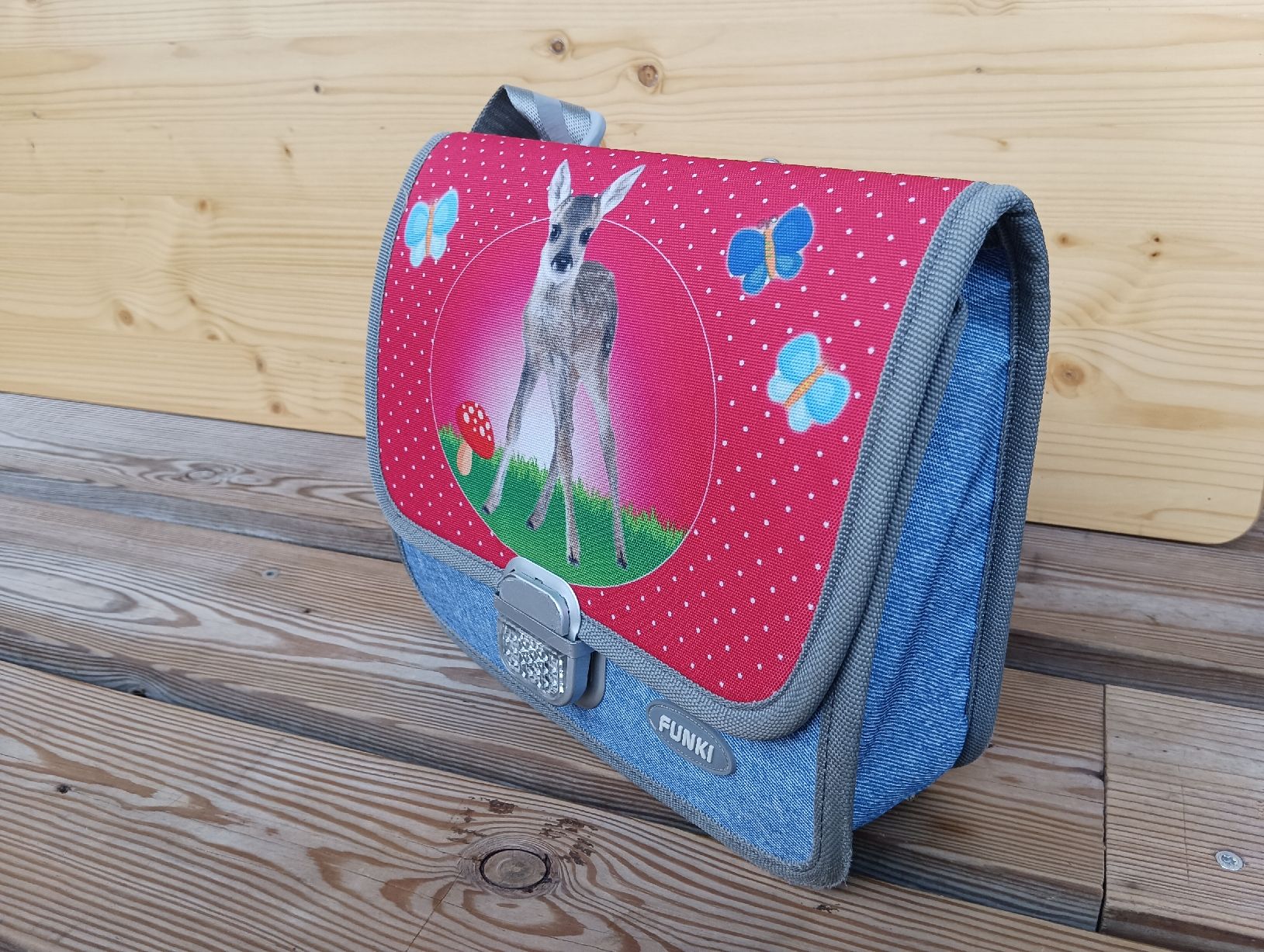 Borse & Zaini: FUNKI Kindergartentasche mit Rehkitz – Usato da Densbüren venduto da H-76 2
