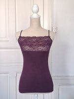 Top Spitze lila Calida Gr. XS wie neu