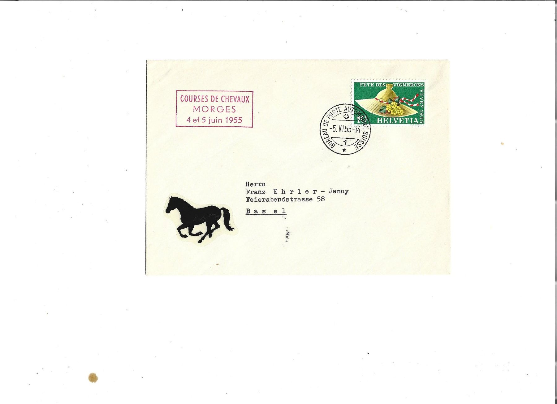 Alle Briefmarken: lettre philatélique, Briefmarkenbrief – Gebraucht aus Delemont von toutdubon11 2