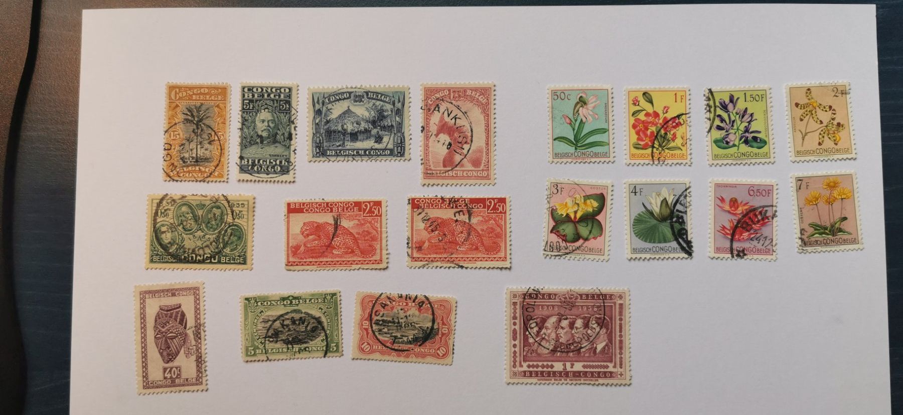 Tous les timbres: Belgisch-Congo ab 1910 – D'occasion à Aadorf par Chnorli-Furz