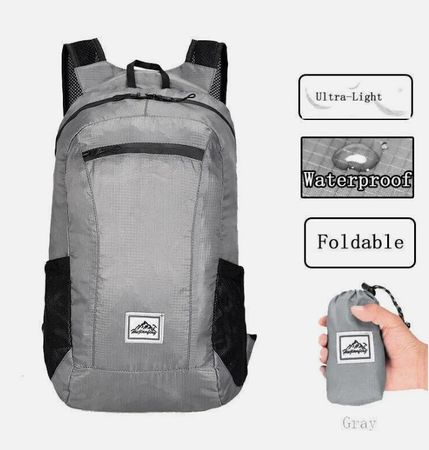 Ultraleichter faltbarer Rucksack wasserdichter Outdoor wande