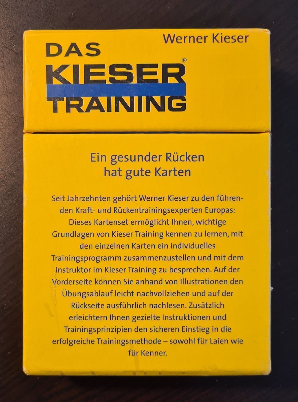 Cartes: Kieser Training Karten – D'occasion à Grenchen par .stern. 2