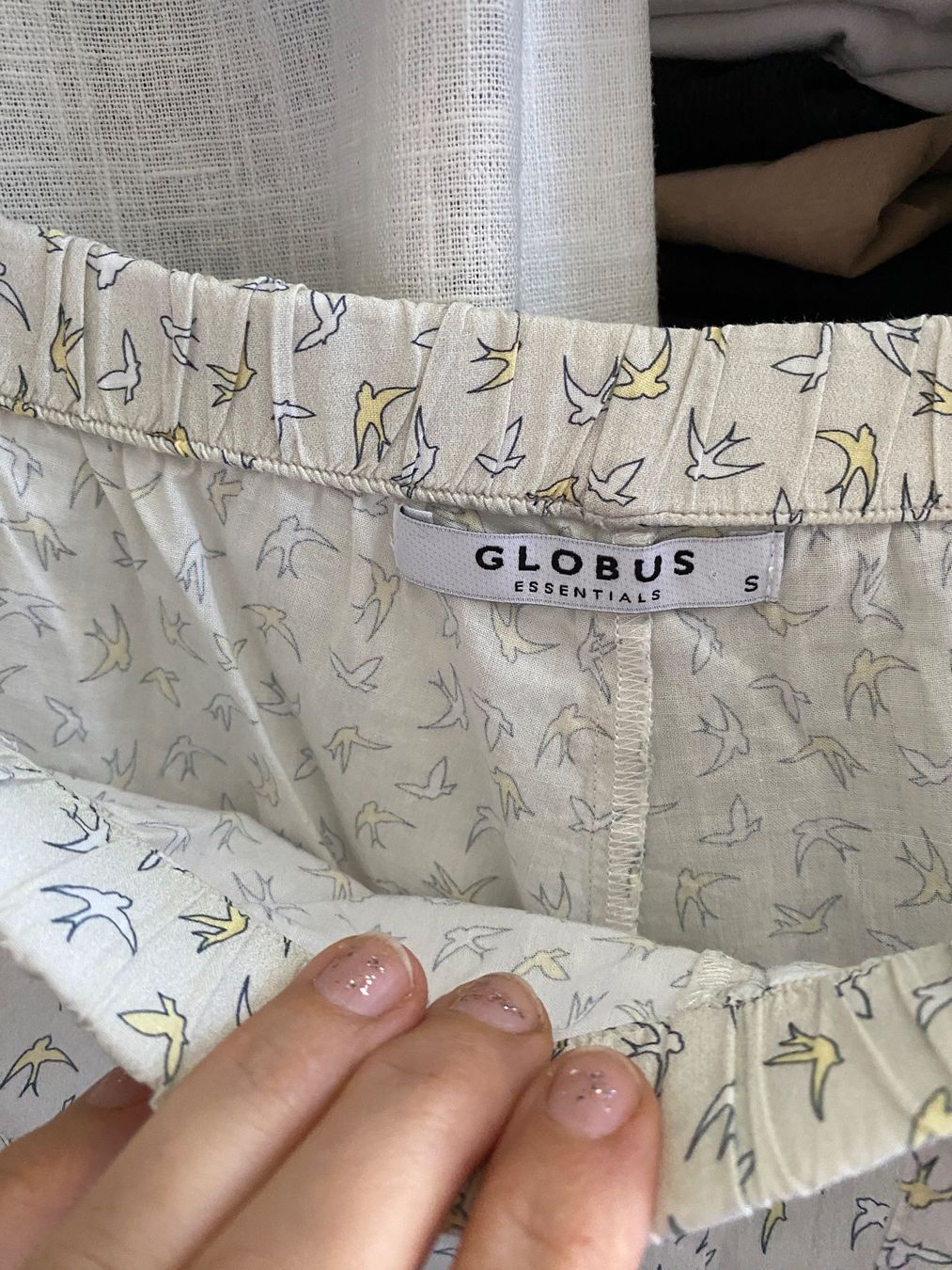 Globus Pantaloni: Sommer Pyjama Hose Globus Gr. 36 – Usato da Schlieren venduto da Winter06 1
