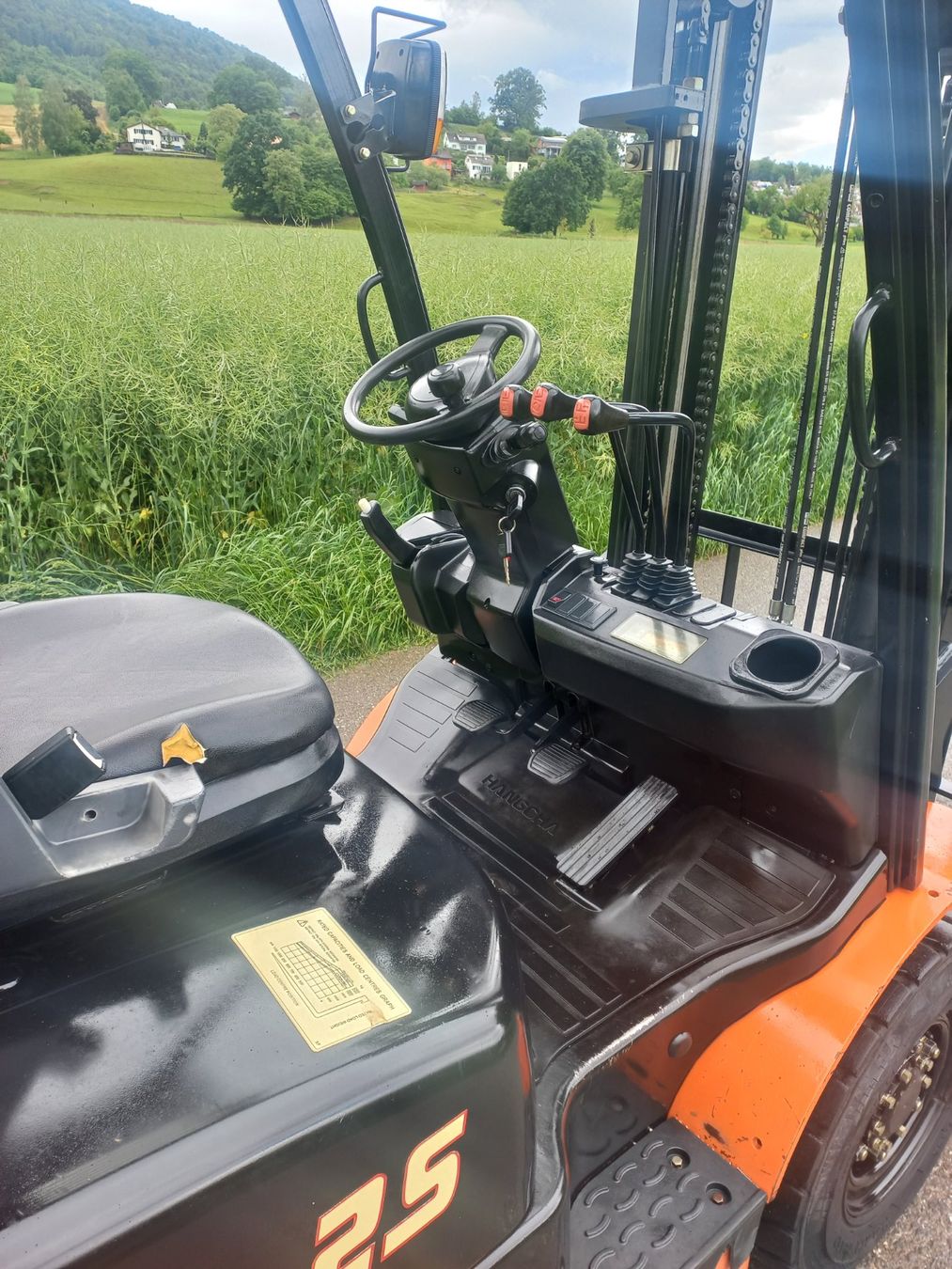 Diesel Carrelli elevatori e a forche: Dieselstapler Hangcha CPCD25 2,5T Stapler mit Seitenschieber – Usato da Dulliken venduto da Classiclerch4657 5