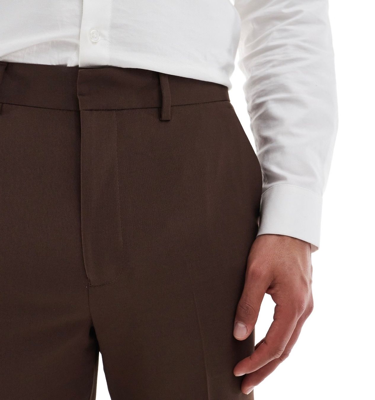 Asos Pantaloni: ASOS Anzughose Leinen 33/32 – Nuovo (secondo la descrizione) da Allschwil venduto da Blumergg 1