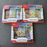 3 Coffrets Pokémon Premiers Partenaires Série 2