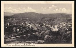 AK Birmenstorf, Teilansicht, 1923