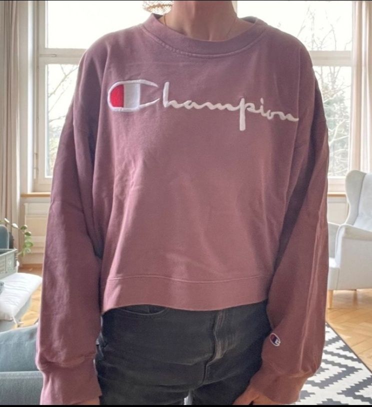 Champion Maglioni & Felpe: Pull Champion  rose, taille XS/S oversize – Nuovo (secondo la descrizione) da Rolle venduto da Loutre84