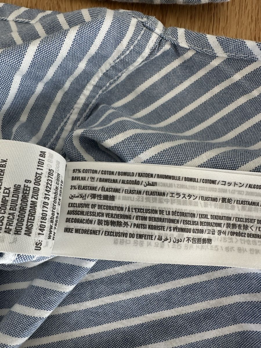 Abercrombie Camicette: Hemd (M) Abercrombie & Fitch – Usato da Füllinsdorf venduto da Neewmi 3