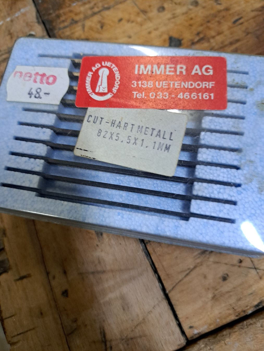 Alle Werkzeuge: Hobelmesser 82x5,5x1,1mm – Gebraucht aus Grossdietwil von hufi10 3