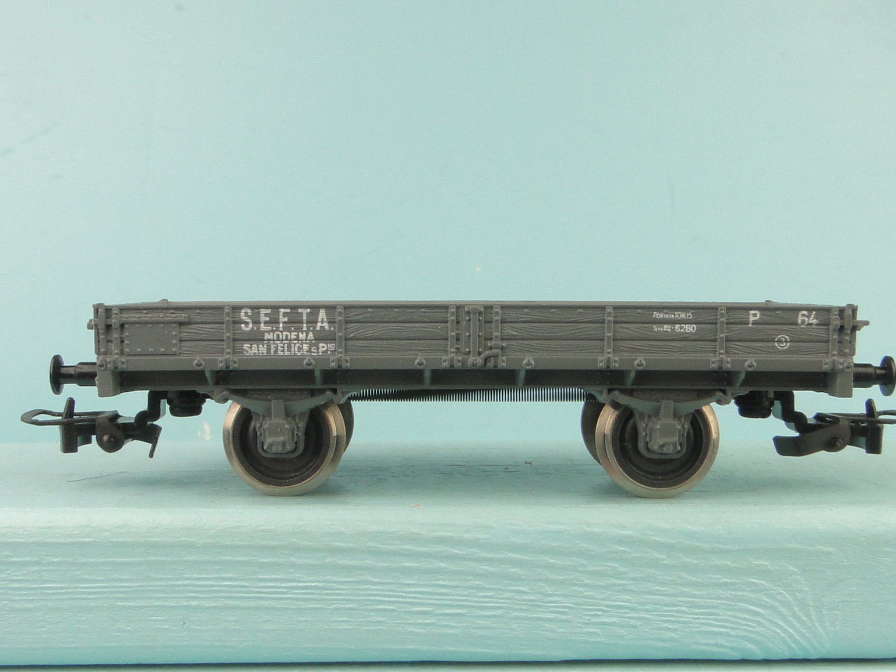 Rivarossi Modellini di ferrovie: Rivarossi 2085 Carro SEFTA – Usato da Bülach venduto da cann11 1